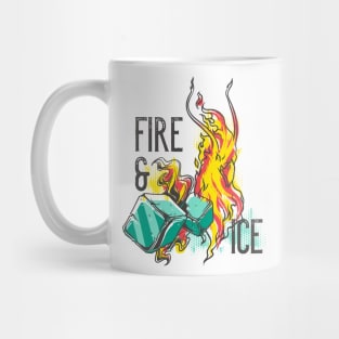 Fire and ice Mug